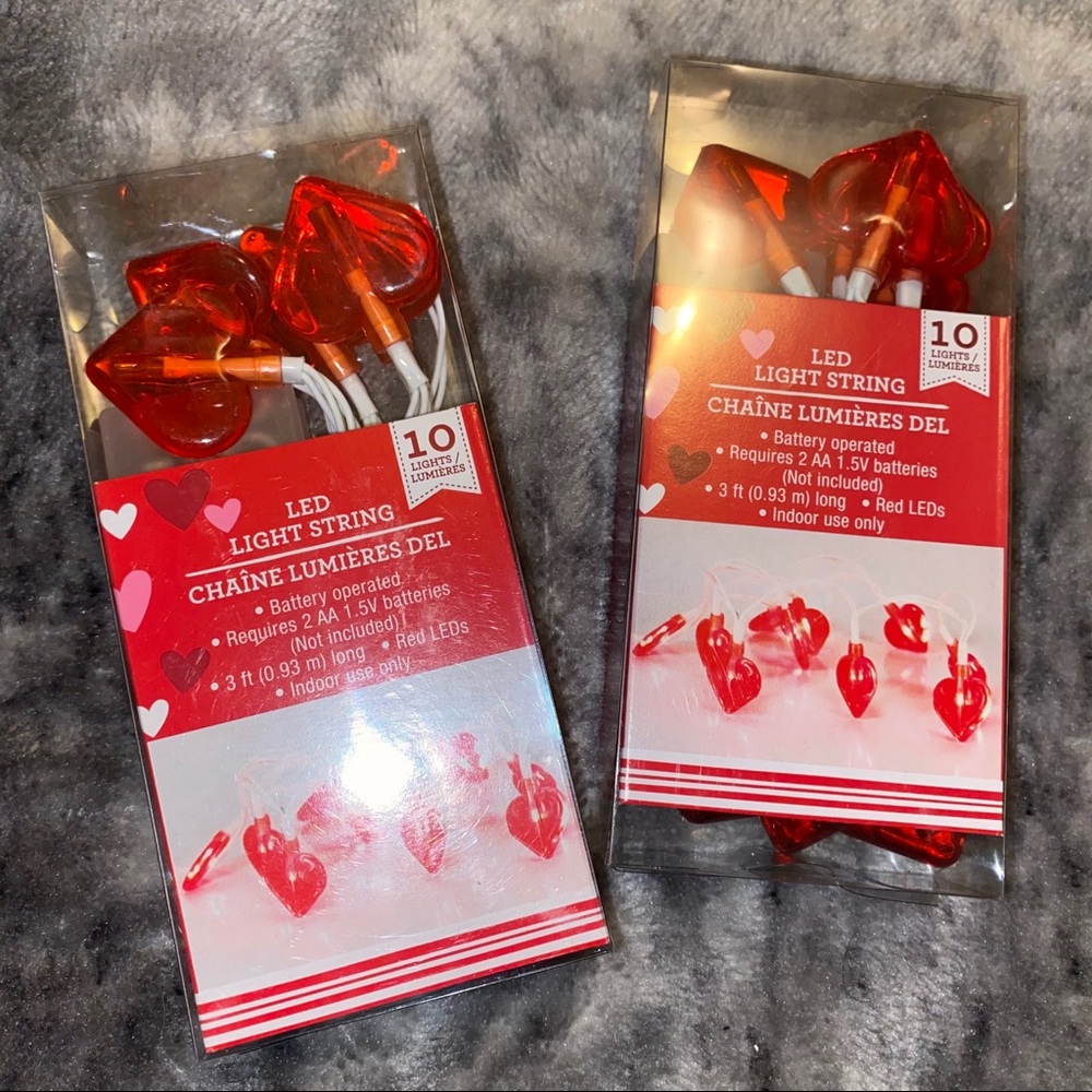 Valentine’s Day led string lights